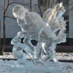 скульптура изо льда