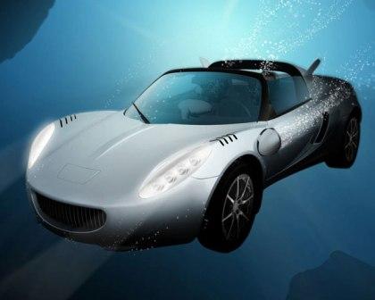 авто под водой